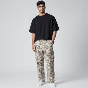 Levis Baggy Field Cargo Pants Men's XL (38-42") Fatigue Parachute Camouflage NWT